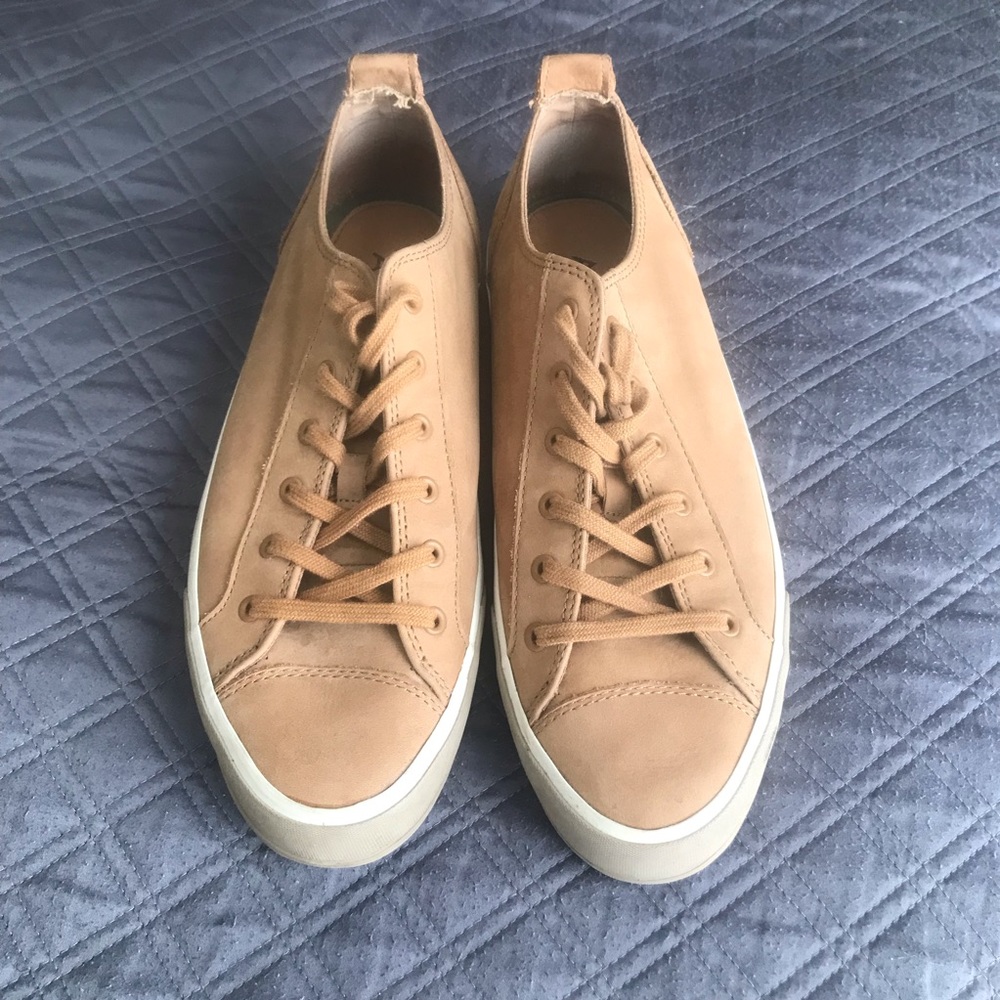 Aldo tan suede athleisure sneakers size 9